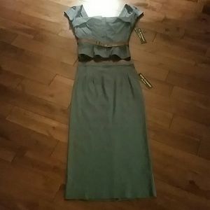 Rare Stop Staring 2pc Dress